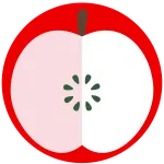 Red Apple SVG Icon